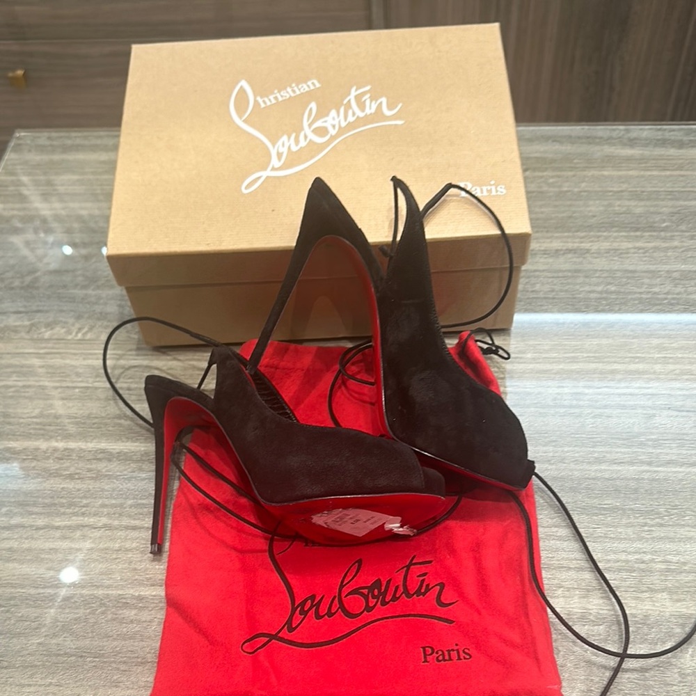Christian Louboutin Black Stiletto Heels